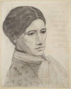 画家の母の肖像 作： George Dutch Davidson
