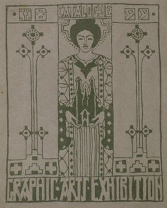 Dundee Graphic Arts Association カタログ表紙の校正刷り 作： George Dutch Davidson