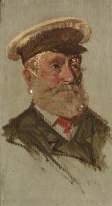 第39代C.デントの肖像、1920年頃（パネルに油彩 作： George Edmund Butler