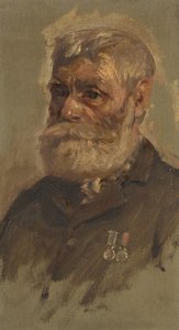 G.サンドフォードの肖像、28日、1920年頃（パネルに油彩 作： George Edmund Butler