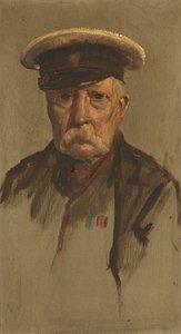 J.コールの肖像（7日）1920年頃（パネルに油彩 作： George Edmund Butler