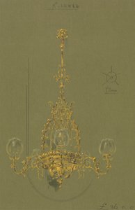 バーミンガムとロンドンのジョーンズとウィリス、金属と木材の労働者、教会の家具メーカーのためにデザインされました。 作： George Edmund Street