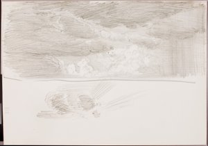 (無題) (雲の研究) 作： ジョージ・エルバート・バー