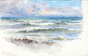 Pwllheli、北ウェールズ、ca。 1899年。 作： George Elbert Burr