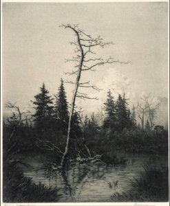 夕刻 作： George Elbert Burr