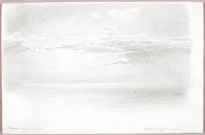 黄金の光、夕方