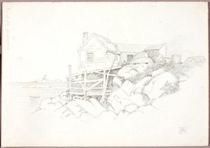 マーブルヘッド（マサチューセッツ州） 作： George Elbert Burr