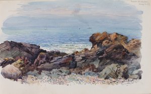 ネヴィン、北ウェールズ、1899年。 作： George Elbert Burr
