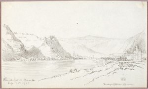 ライン、カウプより 作： George Elbert Burr