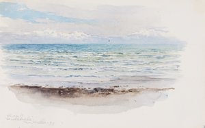 北ウェールズ、プルヘリの海岸 作： George Elbert Burr