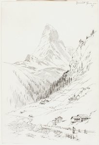 ツェルマット 作： George Elbert Burr