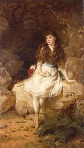 レディスエディスアメリアワード、ダドリー1世伯爵の娘、1883年 作： George Elgar Hicks