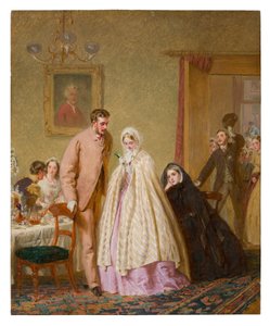 1862年の結婚式の朝食