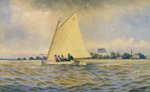 タックアップ、1887（紙に水彩） 作： George Emerick Essig