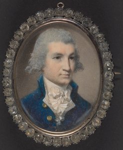 紳士の肖像 作： George Engleheart
