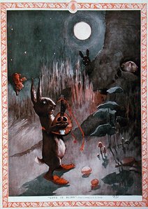 「Love is Blind」、原画の後の「The Sphere」誌のイラスト 作： George Ernest (after) Studdy