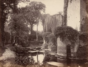 ラグラン城、1860年代（写真） 作： ジョージエスク。シャドボルト