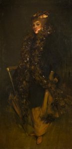 羽毛製の襟巻 作： George F. Henry