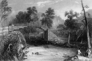 「ブルコートの橋」、1838 年。