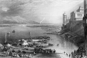 「ハードワールのチャウトの一部」、1838 年。 作： George Francis White
