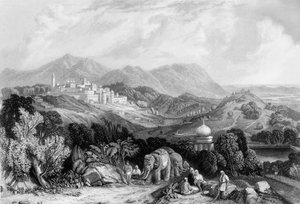 「ナフン市」、1838 年。