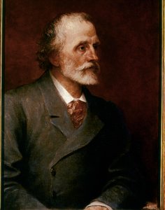 ジョージ・メレディス《肖像》1893年（キャンバスに油彩） 作： George Frederic Watts