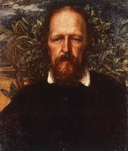 ジョージ・フレデリック・ワッツ（1817-1904）による「アルフレッド・テニスン（1809-1892）の肖像」。