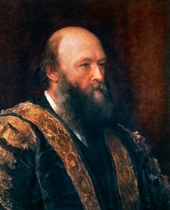 Robert Arthur Talbot Gascoyne-Cecil, Third Marquess of Salisburyの肖像（Hatfield