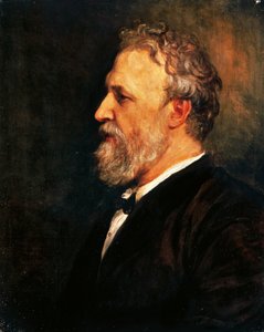 ロバート・ブラウニングの肖像（キャンバーウェル 作： George Frederic Watts