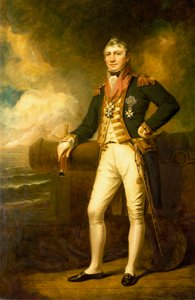 デイヴィッド・ミルン提督（1763-1845） 作： George Frederick Clarke