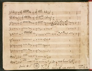 オペラ「スザンナ」ラスト・フォリオ原曲 作： George Frederick Handel