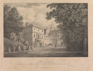 Deep-Dene. A sede de Thomas Hope, esq. 作： George Frederick Prosser