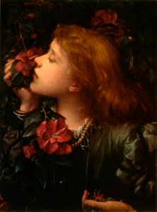 「エレン・テリー」、1864年、1942年。 作： George Frederick Watts