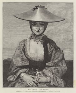 メアリーオーガスタ、レディオランダ 作： George Frederick Watts
