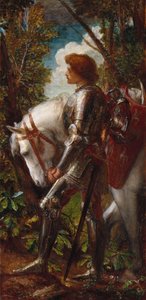 ガラハッド卿 作： George Frederick Watts