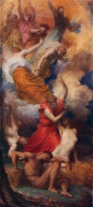 イブの創造、1882 作： George Frederick Watts