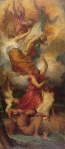 イブの創造、1865-99年 作： George Frederick Watts