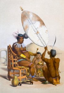 天の王ウンパンダ、1849年 作： George French Angas