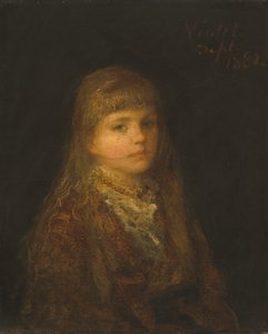 バイオレット、1882年。 作： George Fuller
