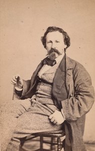 E.ジョンソン、1860年代。 作： George Gardner Rockwood