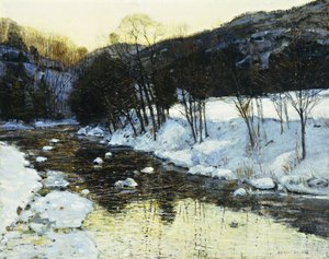 夕暮れのパレット 作： George Gardner Symons