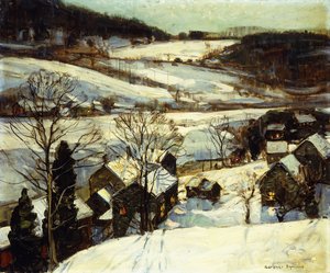 冬の薄明 作： George Gardner Symons