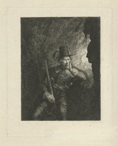 洞窟の武装強盗 作： George Gillis Haanen