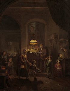 夜の学校 作： George Gillis Haanen