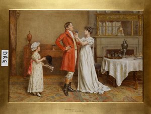 私はあなたの幸運を祈ります 作： George Goodwin Kilburne
