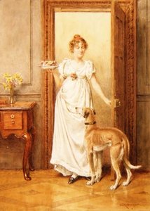 Tasty Morsels 作： George Goodwin Kilburne