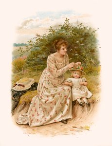 テニスンのドラ 作： George Goodwin Kilburne