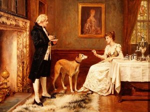 お気に入り 作： George Goodwin Kilburne