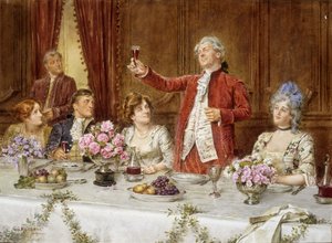 王様！ 作： George Goodwin Kilburne
