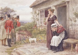プレスギャング、 作： George Goodwin Kilburne
